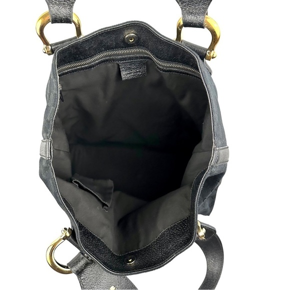 GUCCI oversized signature monogram canvas hobo tote bag - Picture 7 of 16